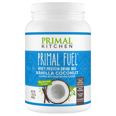 Primal Fuel: Vanilla Coconut Whey Protein Drink Mix